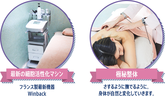 最新の細胞活性化マシン・極秘整体